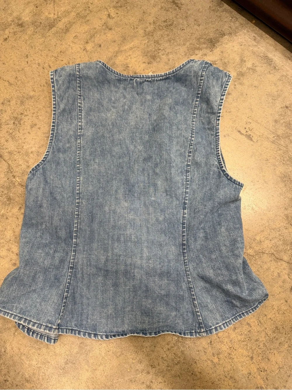 Free People Lala Lace up vest